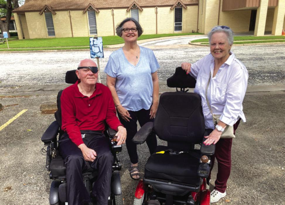 Wheelchair Donation From an Old Friend