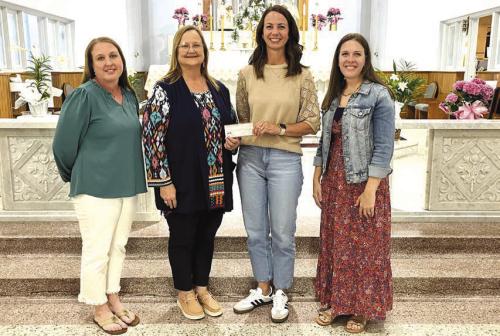 St. Rose School Receives Donation