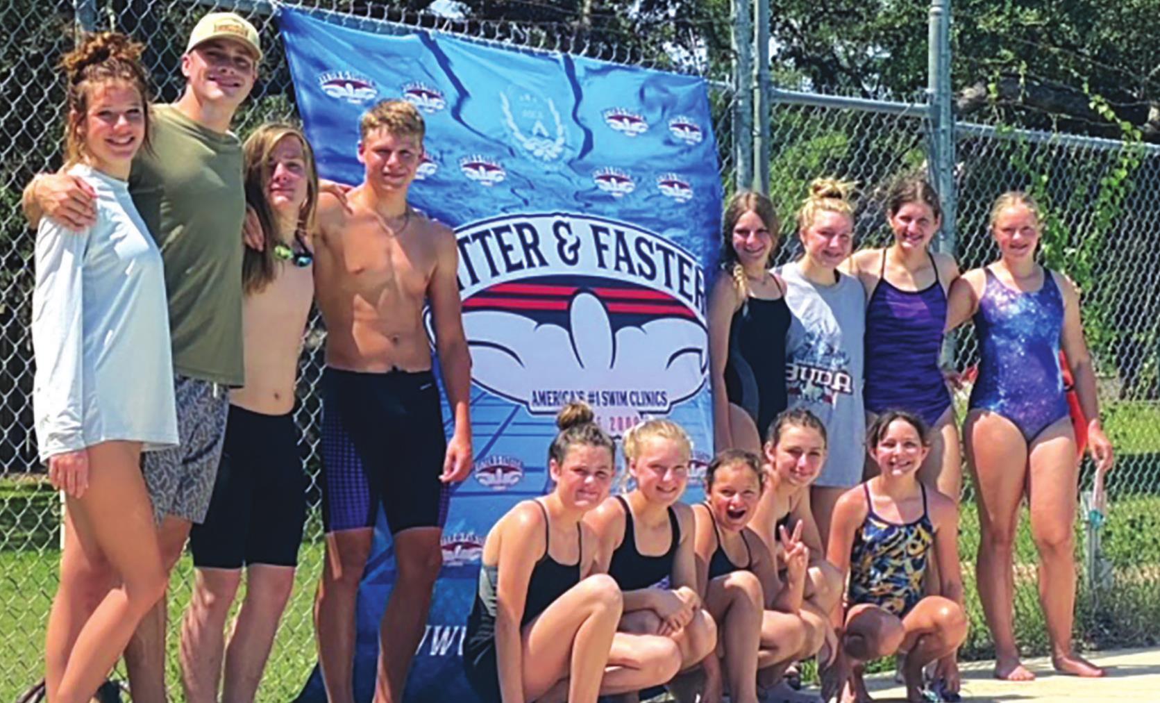 Local Swimmers Learn From All American The Fayette County Record