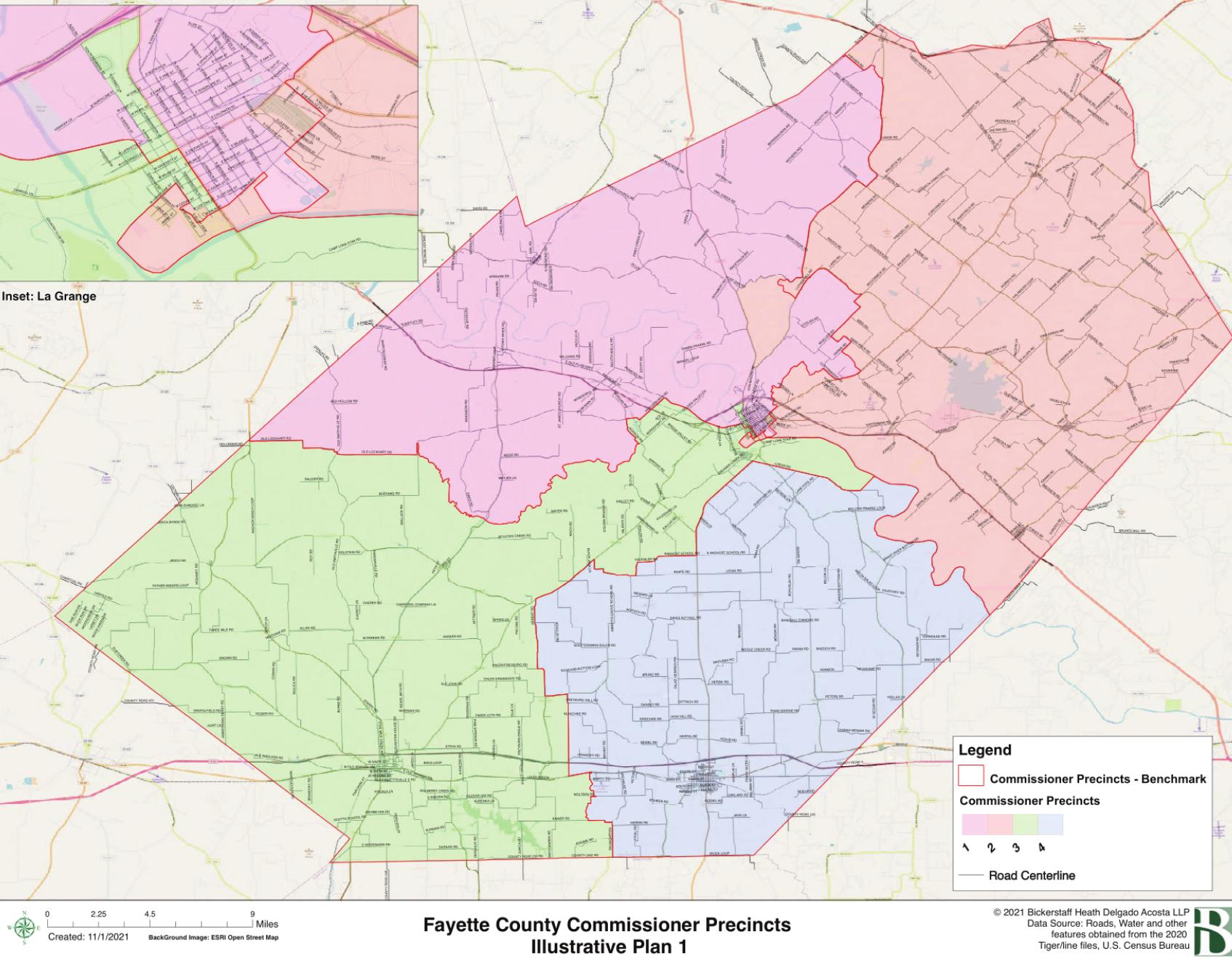 Commissioners Approve County Redistricting The Fayette County Record