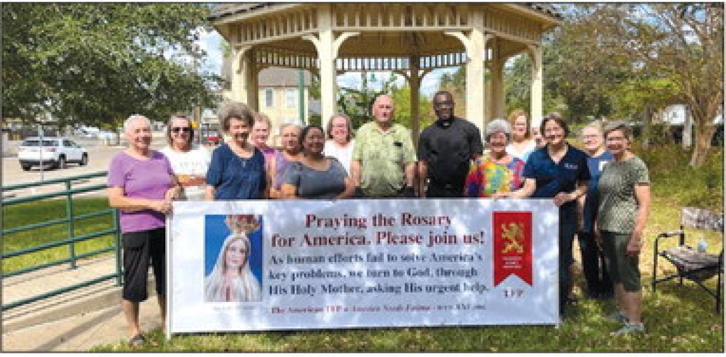America Needs Fatima Rosary Rally The Fayette County Record